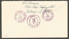 Usa - United States 1956 Prexie pse On Registered Cover Detroit Mi To Omaha Ne