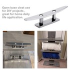 Boat Cleats Stainless Steel Boat Cleat 6 Inch 316 Stainless Steel Boat Cleats   