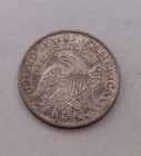 Usa 1835 Half Dime Capped Bust Silver Coin Large Date Large 5c Variety