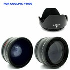 Hd Accessory Kit For  Nikon D3500 Dslr Full 55mm Lenses Flash Backpack Tripod