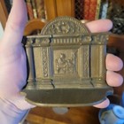 Rare Art Deco Architectural Bookends With Figure - Circa 1920s