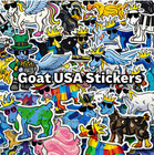 New Stock  Rare         goat Usa Stickers       Most Under  4           Over 200 To Choose