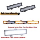 Sequential Switchback Led Front Drl Corner Signal Light For 81-88 Monte Carlo Ss
