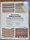 Lot Of 3 Books Smocking Designs Dianne Durand English   Australian Smocking