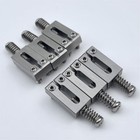 Upgraded Stainless Steel Guitar Bridge Saddles 10 5mm 10 8mm Fit Strat Tele