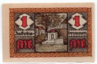 1921 Germany Jacobsberg Notgeld 1 Mark Note  2979 