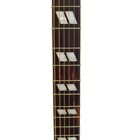 Us  Warehouse Vintage Sunburst Hummingbird Style Acoustic Guitar Cherry Red