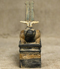 Authentic Ancient Egyptian Antique Rare God Sobek Statue Figurine Bc