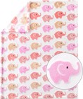 5 Piece Baby Crib Bedding Set For Girls - Newborn  Infant   Toddler Nursery Bed