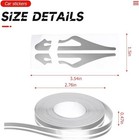 Car Vinyl Pinstriping Solid Tape  Automotive Accessories Pinstri Color  Yellow