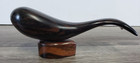 Handcrafted Ironwood Wooden Whale Sculpture Figurine 7 