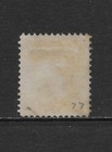 Canada Scott 35 Used Vf - 1870 1c Yellow  Queen Victoria Issue  b 