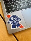 Pbr Pabst Blue Ribbon Beer Logo Premium Vinyl Sticker Decal 3x2 5 In G01