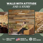 Timberchic 100 Reclaimed Wood Wall Planks - Made In Usa - Peel-and-stick Panels