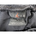 Jordan Youth Black Mesh Basketball Shorts Geometric Stripe Logo Kids Xl