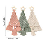 Christmas Tree Diy Kit Woven Macrame Christmas Tree Set Wall Hangings Decor