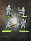 Britains Ltd Deetail German Infantry Fighters  Ww2 Metal Soldiers 1971-77