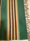 Vintage  Wool  Designed Hand Made Runner Or Wall Textile 39 x20 