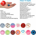 Small Bouncy Balls For Kids Prize Box Toys For Kids 3-5 4-8  Mini Party Favors F
