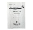 Rolls Royce Aero Engines Progress 1953 Advertisement Uk Import Aviation Dwii8