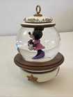 Extremely Rare Disney Christmas Ornament Snow Globe W  Minnie Mouse 2010