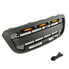 Matte Black Front Grille Fits For 2004 -2011 Ford Ranger Grille With Led Lights