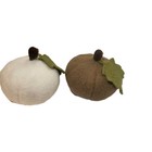 Felted Pumpkin W  Mushrooms Decor 6 