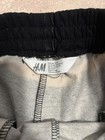 H m Black White Tie-dye Shorts Kids 18 Pull On Elastic Waist Fleece