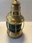 Antique Brass Nautical Ship Lanterns Pair Port Starboard Maritime Boat Lamps