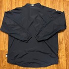 Majestic Tampa Bay Rays Pullover  Windbreaker Men Xl Navy Blue Cool Base