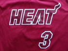 Dwayne Wade  3 Miami Heat Alternate Red Adidas Jersey - Men s Size Small   S