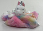 Baby Starters Unicorn Pastel Lovey Security Blanket Plush Rainbow Pink Blue Toy