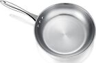 Ozeri Stainless Steel Earth Frying Pan  Restaurant Edition -   3 Size Options  