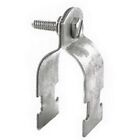  50 Ct  1 2  Electro-galvanized Rigid Pipe Clamp Unistrut Channel Strut Straps