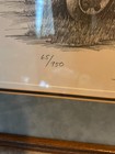 Antique John Deere Tractor Framed Lithograph Ed Print Edward Schaefer Limited Ed
