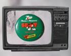 Vtg Rare Nintendo 7up Spot  The Video Game Promo Advertising Button Pin