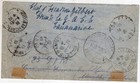France Madagascar To France  Air Mail Registered Re-sent Cover  Vf