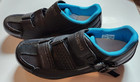 Shimano Sh-rp300-w Womens Road Cycling Shoes Black Blue Size 39 Us 7 2 Rp3w