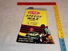 Vintage Dupont Car And Automobile Wax Porcelain Metal Du Pont Gasoline Oil Sign 