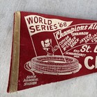 Vintage 1968 St  Louis Cardinals 29  World Series Pennant  Very Rare 