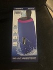 Fisher Bluetooth Speaker Water Resistant  3 Hour Playtime  Colorful Light