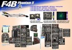 F4b Navy Phantom Ii Cockpit Instrument Panel Cdkit