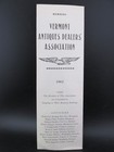 Vermont Antiques Dealers Assoc 1962 Directory Vintage Brochure List   Map