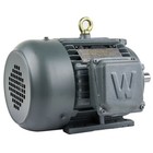 2 Hp 3 Phase Electric Motor 1800 Rpm 145t Frame Tefc 230 460v Premium Efficiency