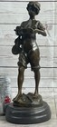New Bronze Violin Viola Player Statue Figurine Music Gifts Orchestra Sculpture 