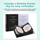 Ishihara Test 38 Plates Color Blind Test Book Color Vision Deficiency Chart