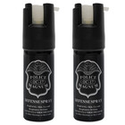 Police Magnum Mini Pepper Spray Self Defense Safety  2 Pack 1 2 Oz Twist Locks
