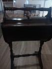 Vintage Priscilla Wooden Sewing Cabinet