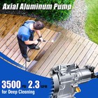 Efurden 3500 Psi Gas Pressure Washer 4 Nozzles Gas Powered Washer 2 3 Gpm 209cc