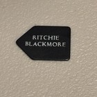 Ritchie Blackmore Blackmore s Night Guitar Pick 2012 Tour Deep Purple Rainbow
